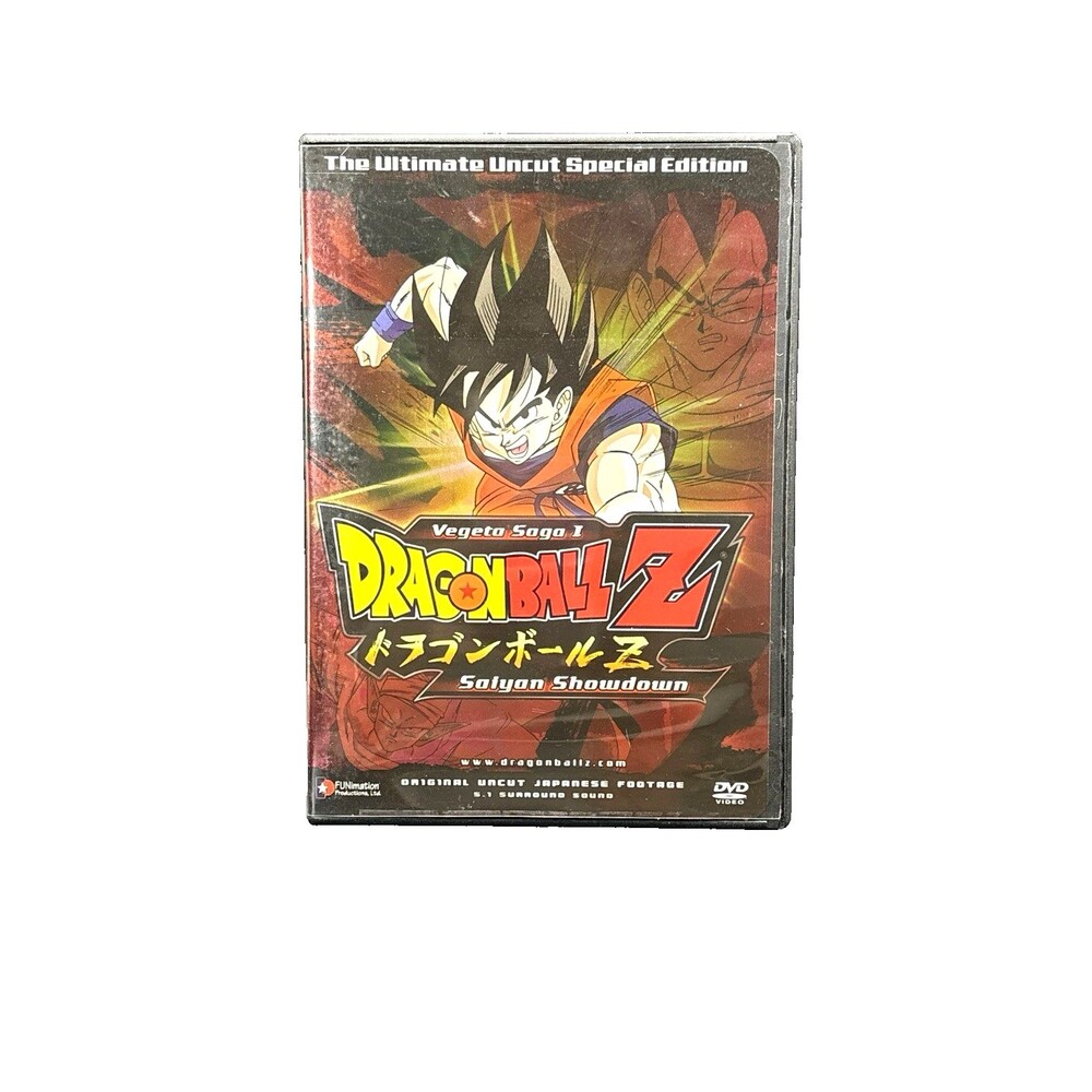 Dragon Ball Z Saiyan Invasion DVD Vegeta Saga II Ultimate Uncut Special Edition